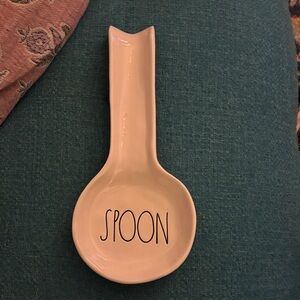 Magenta Cream Spoon Rest